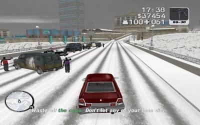 четвертый скриншот из Grand Theft Auto 3: Frosted Winter
