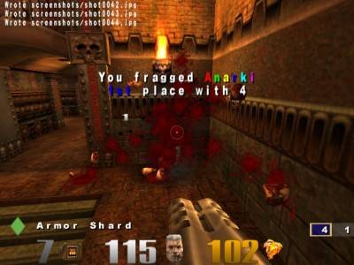 второй скриншот из Quake 3: Турнирные моды + карты
