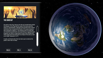 первый скриншот из Flat Earth Simulator