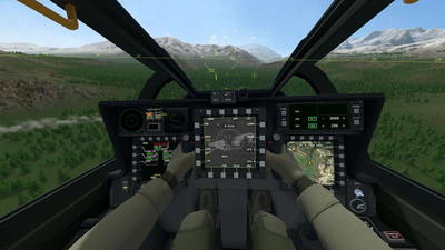 первый скриншот из VTOL VR: AH-94 Attack Helicopter