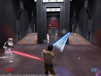 первый скриншот из Star Wars Jedi Knight II - Jedi Outcast