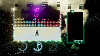 первый скриншот из Tetris Effect: Connected