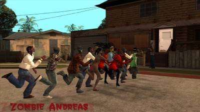 четвертый скриншот из Grand Theft Auto: San Andreas - Zombie Andreas