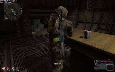 четвертый скриншот из S.T.A.L.K.E.R. Call of Pripyat: Unique Weapons + Outfit Mod