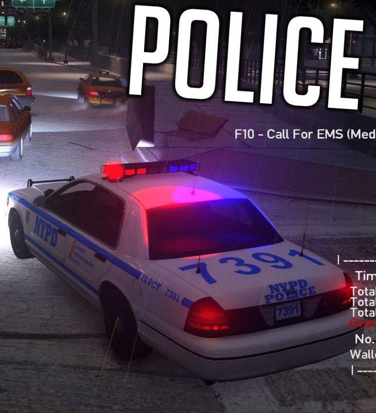 GTA 4: Полицейское преследование