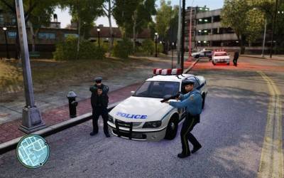 третий скриншот из GTA 4: Полицейское преследование