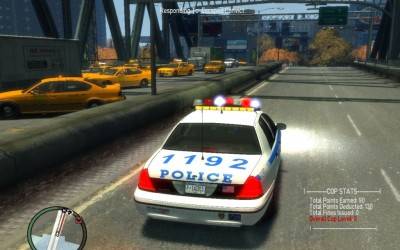 четвертый скриншот из GTA 4: Полицейское преследование