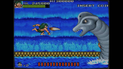 второй скриншот из Retro Classix: Joe & Mac Caveman Ninja