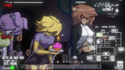 четвертый скриншот из Five Nights In Anime: Reborn