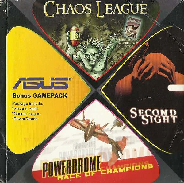 Сборник Asus Bonus Gamepack:Chaos league, Second sight, Powerdrome