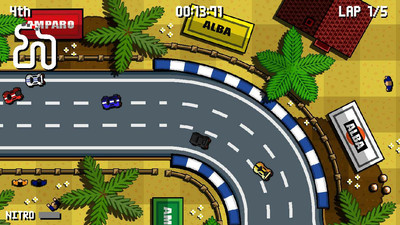 четвертый скриншот из Micro Pico Racers