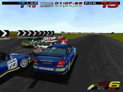 второй скриншот из ToCA 2 - Touring Car Championship
