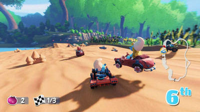 второй скриншот из Smurfs Kart