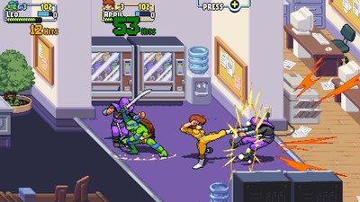 второй скриншот из eenage Mutant Ninja Turtles: Shredder's Revenge + Dimension Shellshock