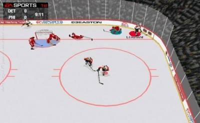 третий скриншот из NHL 98