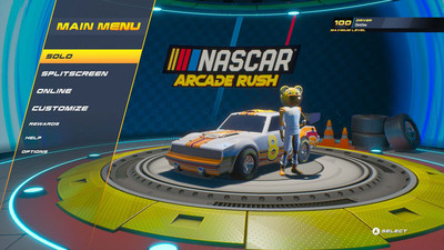 четвертый скриншот из NASCAR Arcade Rush