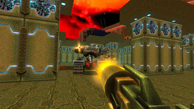 третий скриншот из Quake II (2): Quad Damage + Enhanced