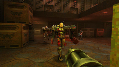 второй скриншот из Quake II (2): Quad Damage + Enhanced