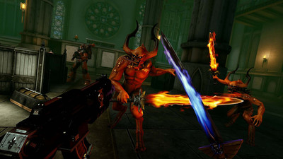 первый скриншот из Warhammer 40,000: Battle Sister VR