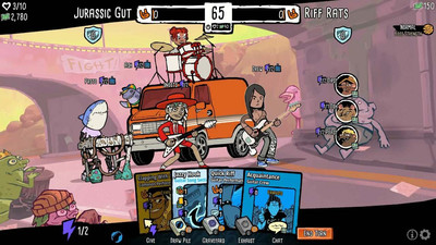 четвертый скриншот из Battle Bands: Rock and Roll Deckbuilder
