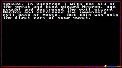 первый скриншот из Questron 2