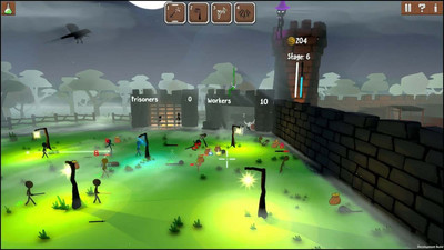 третий скриншот из Stick War: Castle Defence