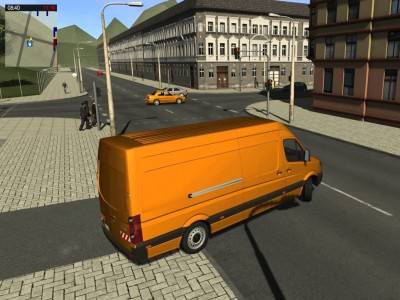 четвертый скриншот из Lieferwagen Simulator
