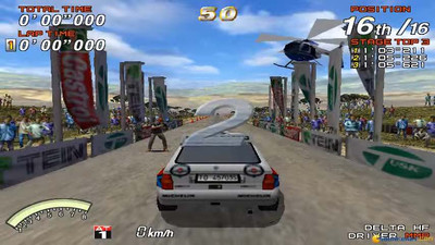 второй скриншот из Sega Rally Championship 2