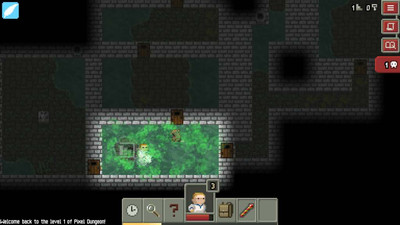 первый скриншот из Pixel Dungeon