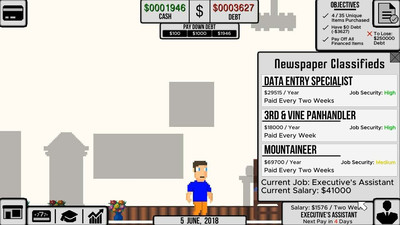 первый скриншот из Life and Debt: A Real Life Simulator