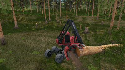 четвертый скриншот из Forest Harvester Simulator
