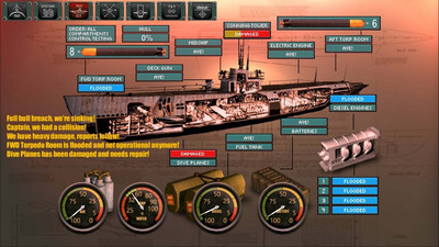 четвертый скриншот из Silent Depth 3D Submarine Simulation