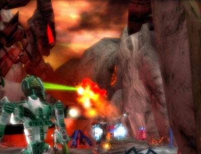 третий скриншот из Bionicle Heroes