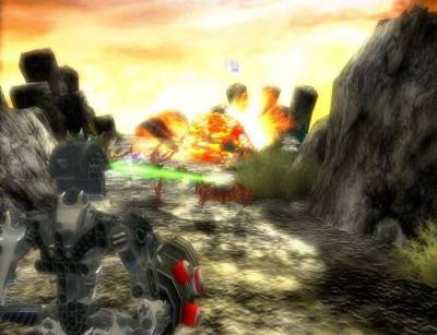 четвертый скриншот из Bionicle Heroes