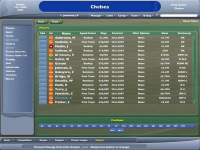 второй скриншот из Football Manager 2005 / FM 2005