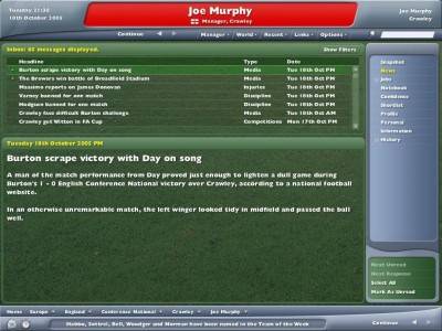 третий скриншот из Football Manager 2005 / FM 2005