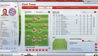первый скриншот из FIFA Manager 09