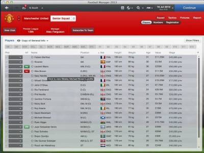 первый скриншот из Championship Manager 4