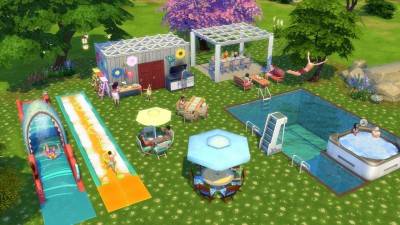 четвертый скриншот из The Sims 4 На заднем дворе