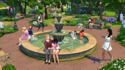 первый скриншот из The Sims 4 Романтический сад