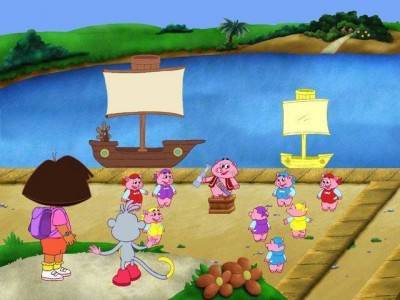 первый скриншот из Dora the Explorer: Fairytale Adventure / Дора в Сказочной Стране / Даша следопыт