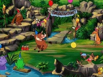 первый скриншот из Timon & Pumbaa's Jungle Games