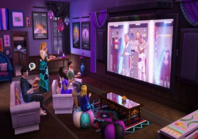 первый скриншот из The Sims 4 Домашний кинотеатр
