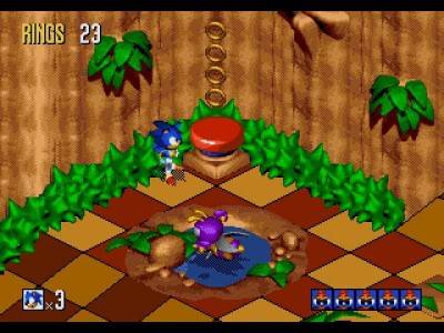 третий скриншот из Sonic 3D Flickies’ Island
