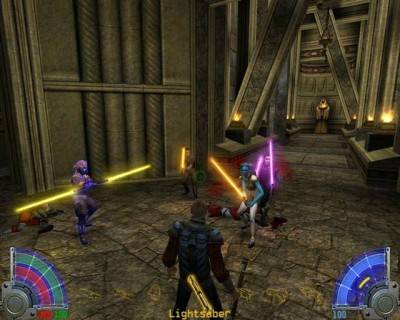первый скриншот из Star Wars Jedi Academy - Evolution of Combat