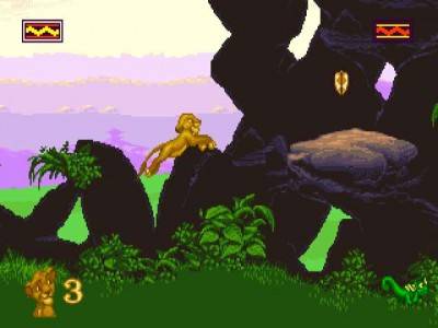 третий скриншот из Disney Games - Aladdin, The Jungle Book, Lion King