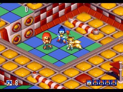 второй скриншот из Sonic 3D Flickies’ Island