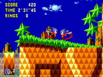 второй скриншот из Sonic CD