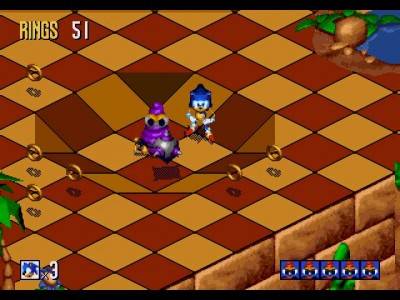 четвертый скриншот из Sonic 3D Flickies’ Island