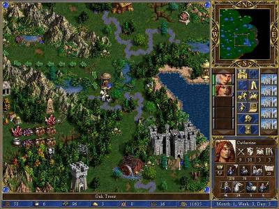 второй скриншот из Heroes of Might and Magic III и Heroes Chronicles